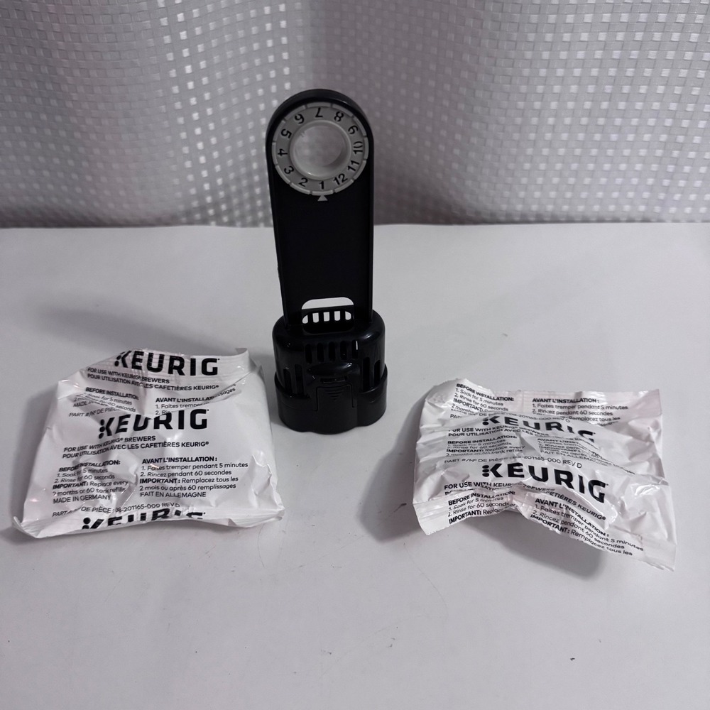 Keurig Water Filter‎ Holder Replacement Part & 2 Filters K60 B40 B60 B70 K40 K70